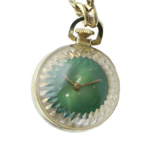 【中古】セイコー SEIKO ジャンク品 ペンダントウォッチ ヴィンテージ アンティーク 時計 手巻き 17石 ゴールドカラー 金色 21-0400 /MQ ■GY11 レディース 【ベクトル 古着】 251018