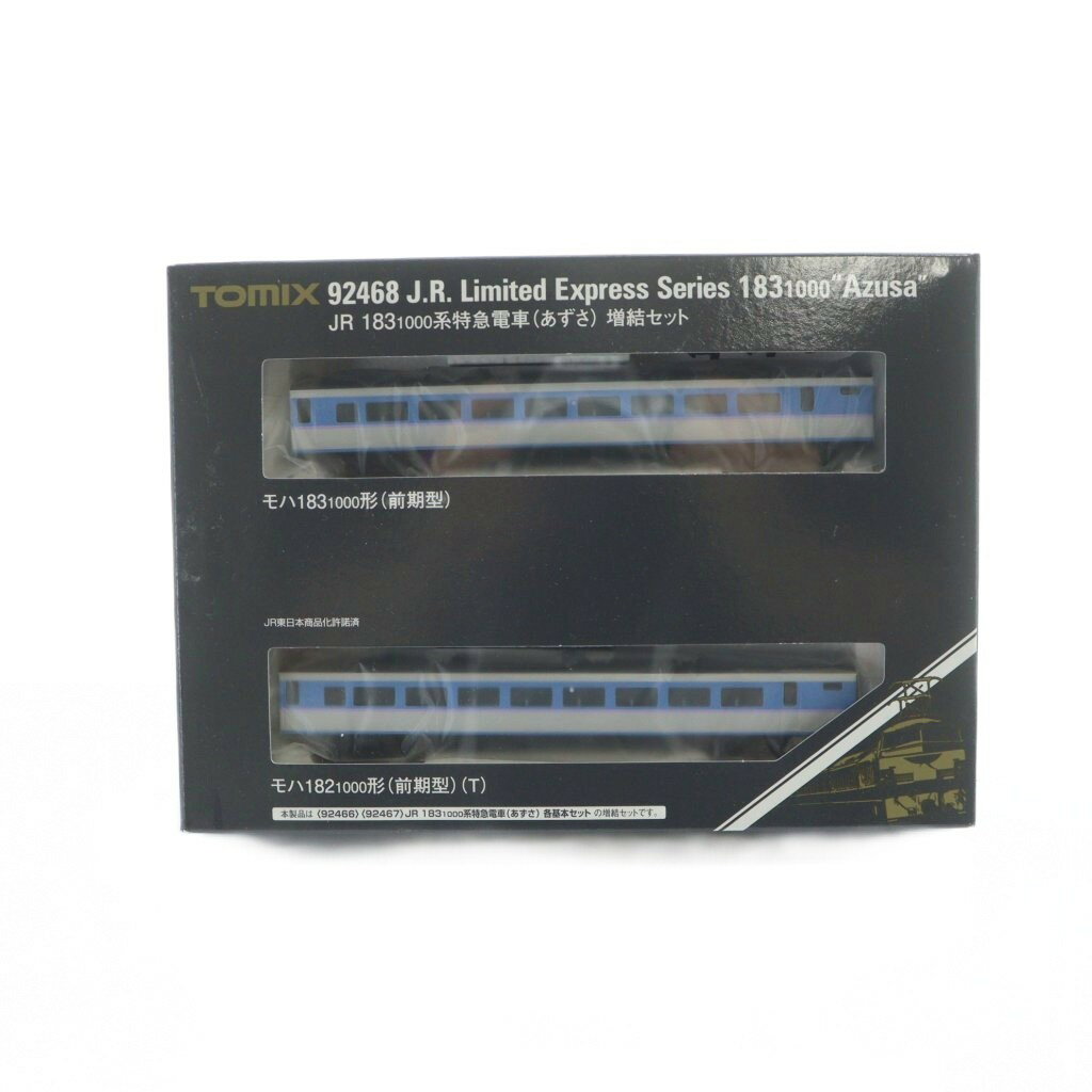 【中古】未使用品 TOMIX 92468 JR183 1000系特急電車(あずさ・アップグレード車) 増結セット おもちゃ ロゴ 白 ホワイト 青 ブルー ■GY18 /MQ その他 【ベクトル 古着】 251028