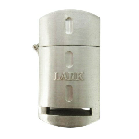 【中古】ラーク LARK ライター 喫煙具 オイル タバコメーカー ロゴ スルーポケット 火花未確認 シルバーカラー /CK27 ■GY18 メンズ レディース...