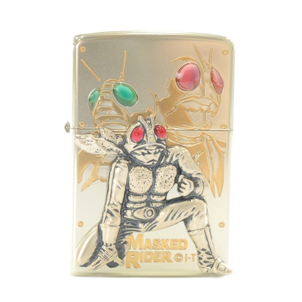 【中古】ジッポー ZIPPO MASKED RIDER FIRST IMPACT NEXT SPECIAL LIMITED 仮面ライダー 1号 2号 V3 立..
