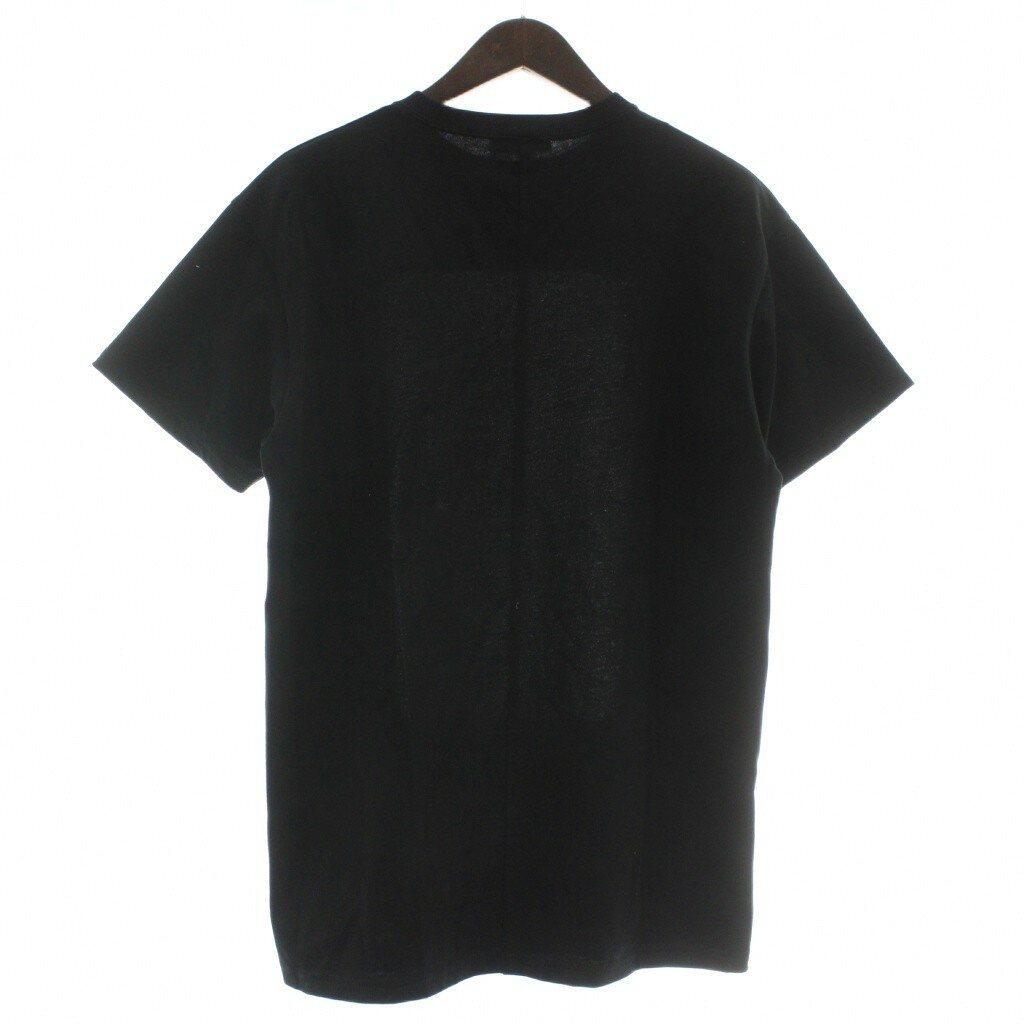 【中古】メゾンスペシャル MAISON SPECIAL 23SS Front Tulle T-Shirts Tシャツ カットソー 半袖 クルーネック メッシュ 切り替え F 黒 ブラック 21231415103 /XZ ■GY19 メンズ 【ベクトル 古着】 251129 2