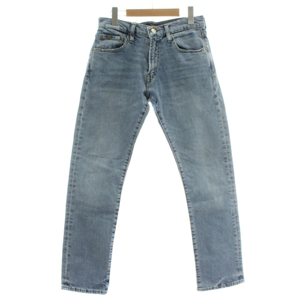 [중고] 폴로 랄프 로렌 POLO RALPH LAUREN 데님 팬츠 청바지 슬림 스트레이트 지퍼 플라이 29 × 30 블루 블루 / XZ ■ GY03 남성 [벡터 헌옷] 251203