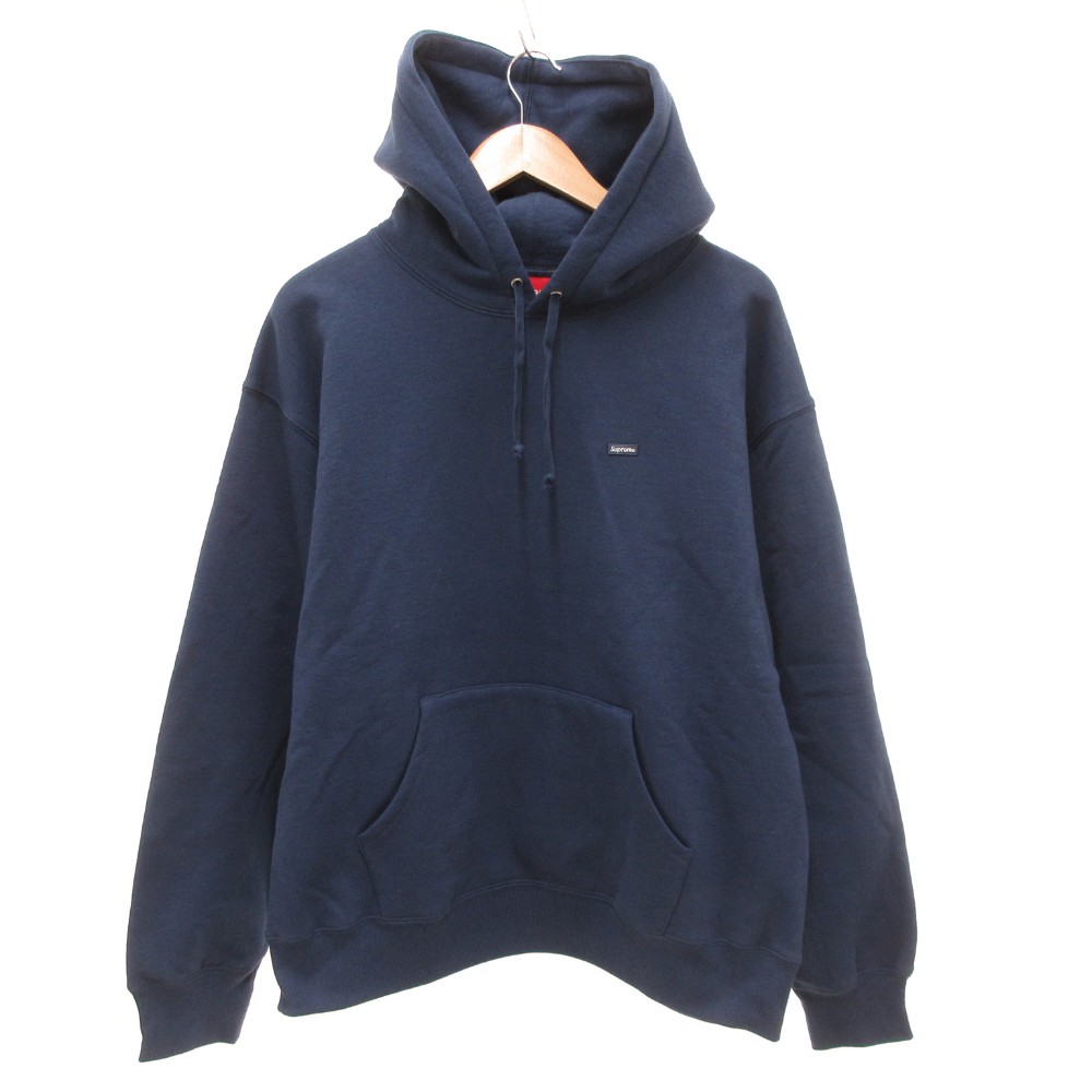 シュプリーム SUPREME Small Box Hooded Sweatshirt スウェットパーカー トレーナー フーディ ボックスロゴ L 青 ブルー /JS ■GY18 メンズ  260212