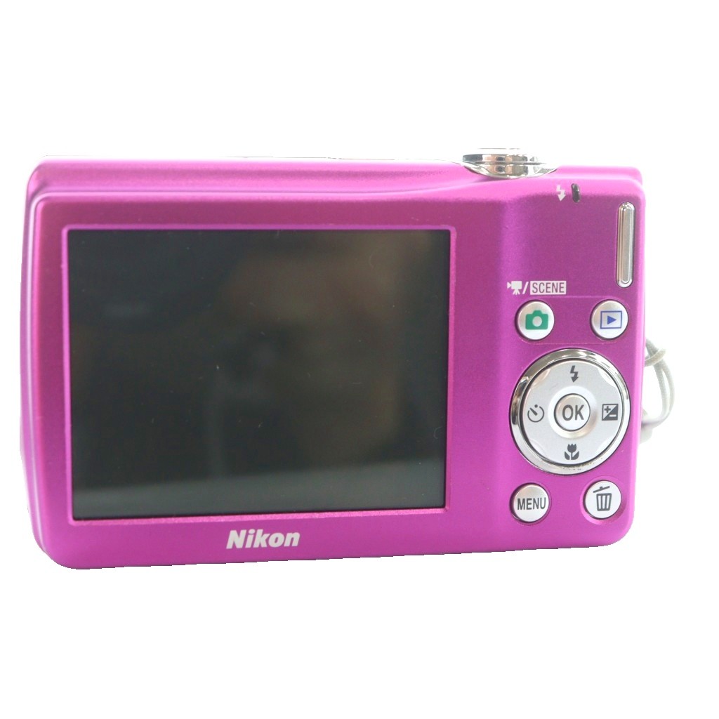 【中古】Nikon ニコン coolpixS220 コンパクトデジタルカメラ 動作未確認 ピンク ...
