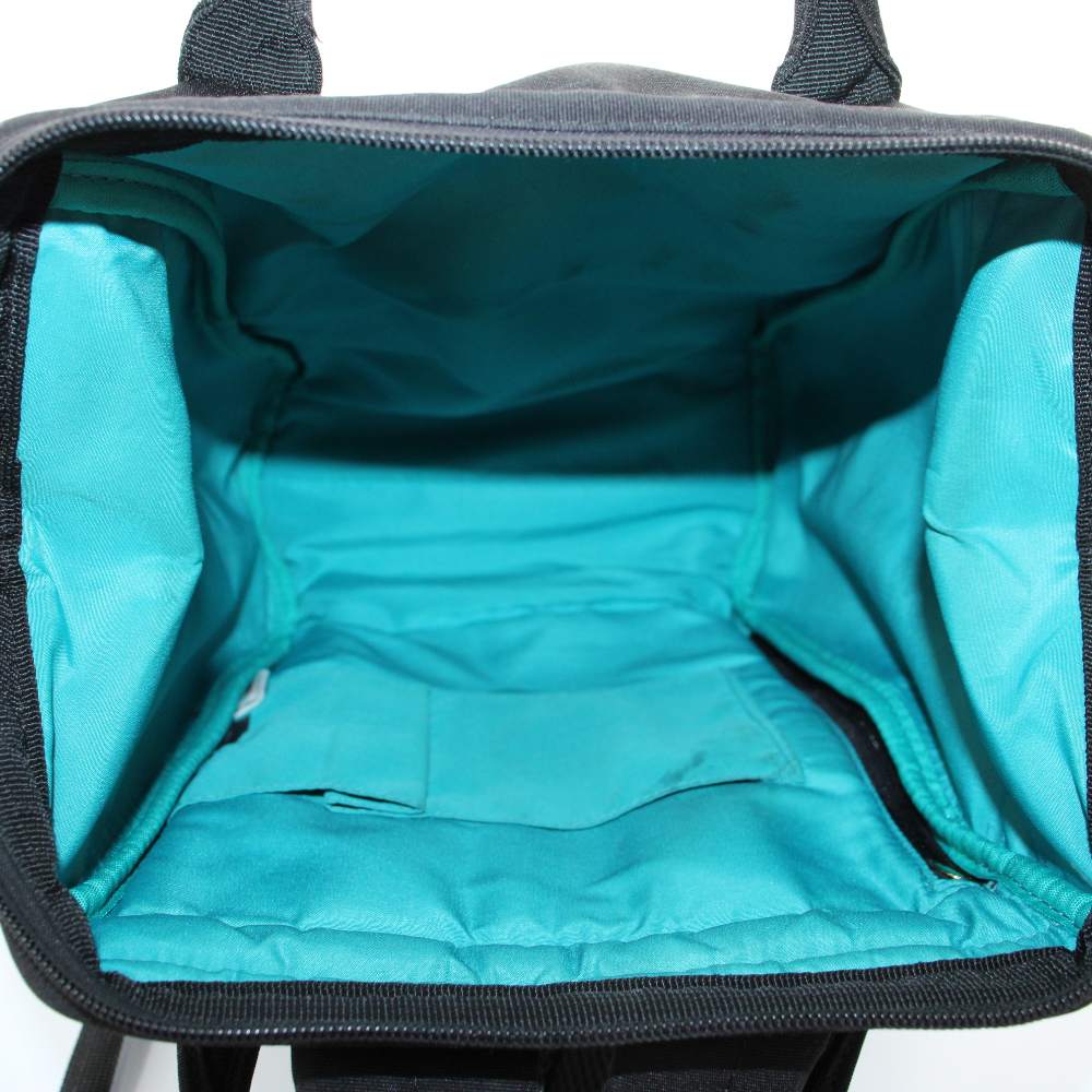 【中古】アネロ anello リュックサック バックパック デイパック キャンバス ロゴ ...