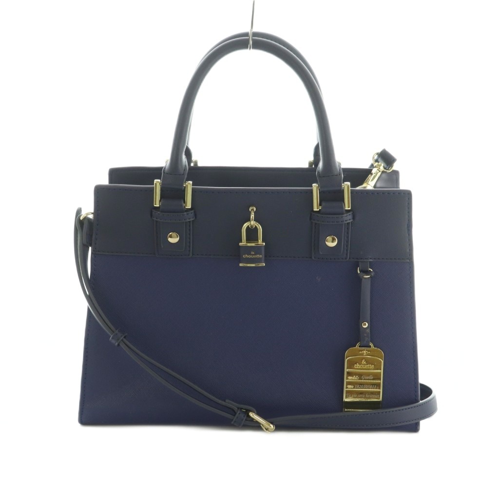 【中古】アンドシュエット & chouette 2WAY ハンドバッグ ショルダーバッグ フェイクレザー 紺 /MI ■GY01 レディース 【ベクトル 古着】 260306表記サイズ表記なし実寸サイズ持ち手の長さ：31.5cm　ヨコ：29cm　タテ：21cm　マチ：14cm　ショルダーの長さ：93-113cm　　素材フェイクレザー色紺状態全体に汚れがございます。 ※全体的に中古品としての使用感とダメージがありますが、通常使用には支障のない商品です。 掲載写真や記載内容をご確認いただき、ご理解の上ご購入ください。付属品タグチャーム×1商品のお問い合わせの回答を休止しております。＊各商品ページの商品詳細等をご確認の上ご購入ください。【中古】アンドシュエット & chouette 2WAY ハンドバッグ ショルダーバッグ フェイクレザー 紺 /MI ■GY01 レディース 【ベクトル 古着】 260306状態ランク　”B”詳細については、下記および「状態ランクについて」ページをご覧ください。未使用・新品の商品ほぼ新品同様の商品使用感が少なく、かなり状態の良い商品使用感はあるが、傷や汚れの少ない商品使用感の他、傷や汚れが見られる商品かなり大きな傷みがある難あり商品※S〜CランクはUSED品となりますので、使用感をご理解の上でご入札下さい。状態ランクについてinformation表記サイズ表記なし実寸サイズ持ち手の長さ：31.5cm　ヨコ：29cm　タテ：21cm　マチ：14cm　ショルダーの長さ：93-113cm　　素材フェイクレザー色紺状態全体に汚れがございます。 ※全体的に中古品としての使用感とダメージがありますが、通常使用には支障のない商品です。 掲載写真や記載内容をご確認いただき、ご理解の上ご購入ください。付属品タグチャーム×1商品のお問い合わせの回答を休止しております。＊各商品ページの商品詳細等をご確認の上ご購入ください。本商品は一点物です他サイトや店舗にて販売している商品です。多少のお時間差にて欠品になることもございます。予めご了承頂ますようお願い致します。ベクトル・サイズガイドはこちらこの商品と同じブランドの商品を見る