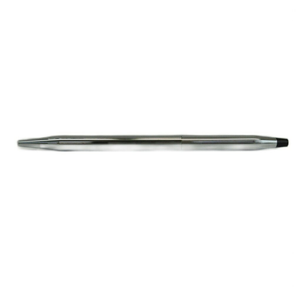 【中古】クロス CROSS ボールペン 文房具 筆記用具 ツイスト式 ロゴ シルバー色 /X...