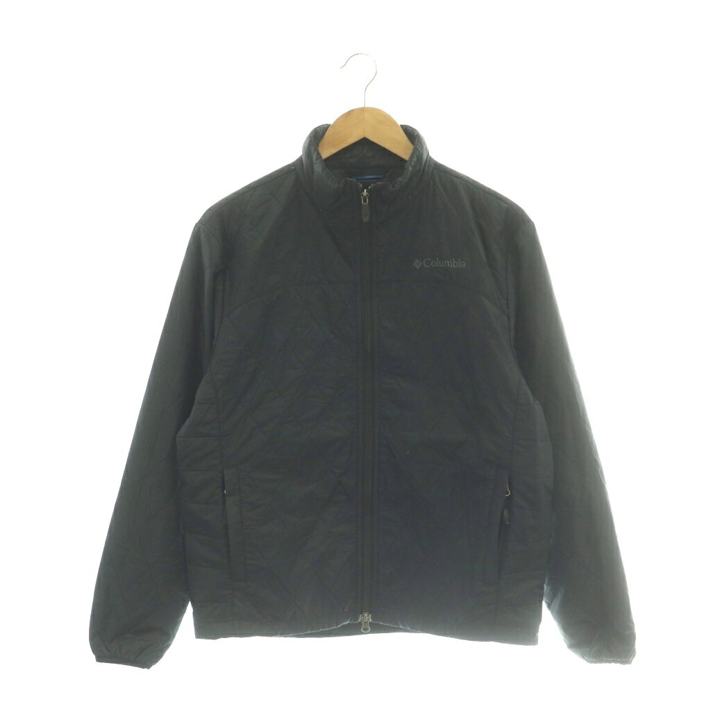 乐天商城 - 【中古】コロンビア Columbia ブルメンフィールズジャケット キルティング ブラック PM5387 /CX ■GY19 メンズ 【ベクトル 古着】 260414
