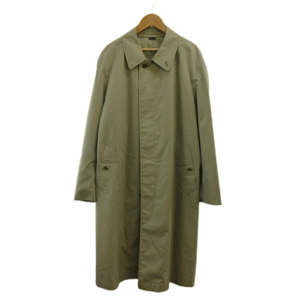 ✨希少✨DAKS ステンカラーコート シルク100% 裏地総柄 ブルー カナダ軍 AF ウールロングコート ライナー付き ブルー デッドストック