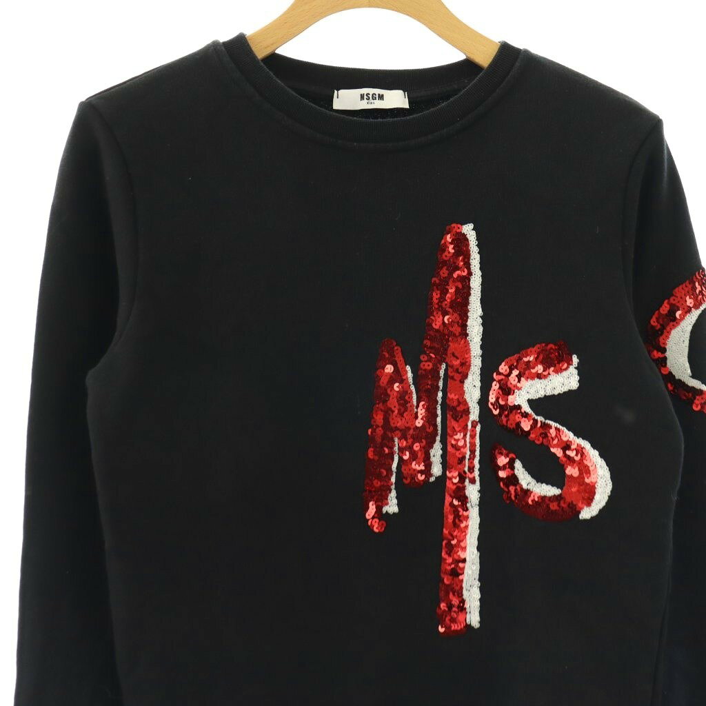 【中古】エムエスジーエム MSGM KIDS スウェット トレーナー プルオーバー スパン...