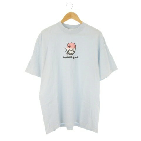 Other - 【中古】ブロンズ 56K Bronze 56K Tシャツ スケートボード L 青 ブルー 半袖 プリント /CK34 ■GY99 メンズ 【ベクトル 古着】 260501