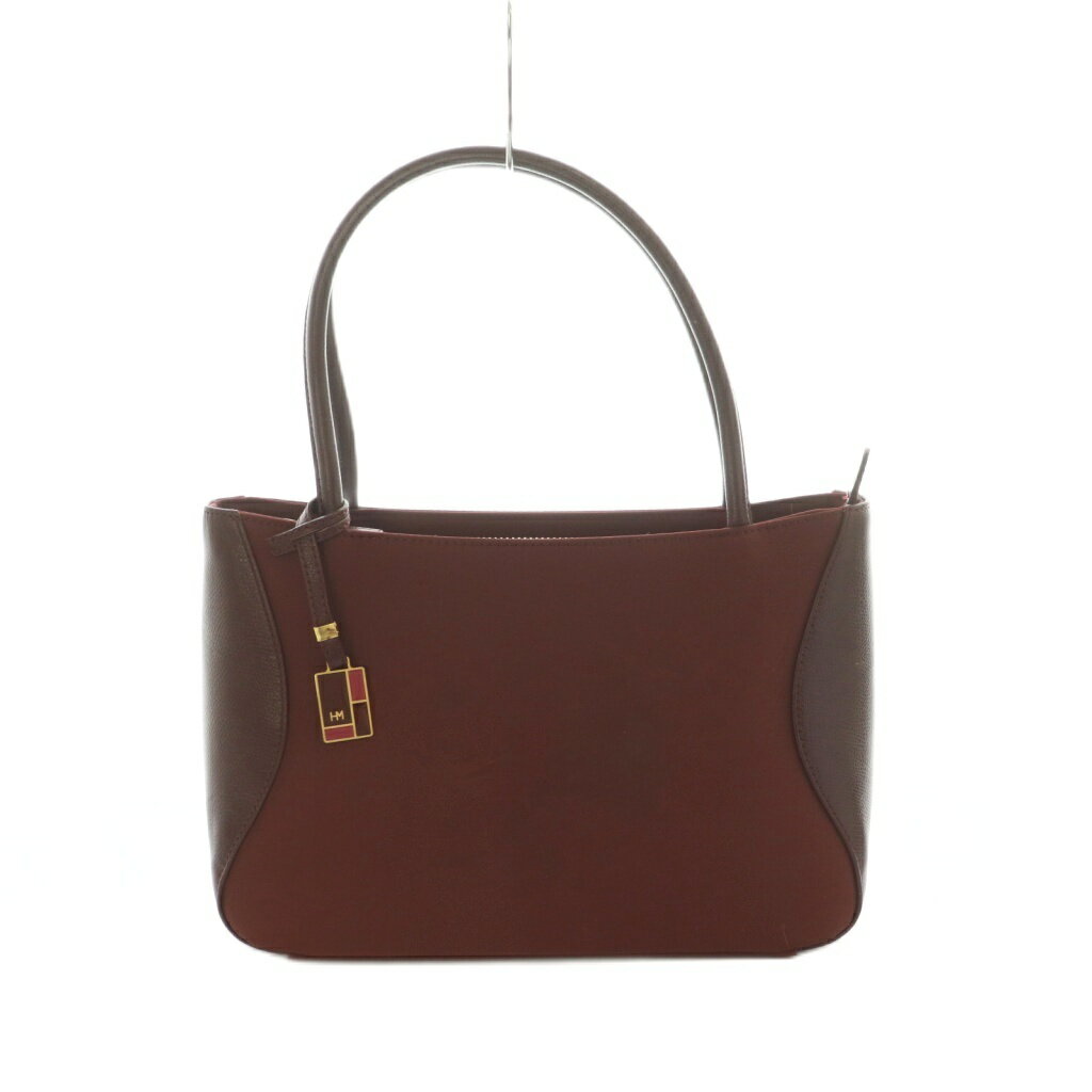 C, G, K - 【中古】ハナエモリ HANAE MORI ハンドバッグ 茶 /MI ■GY42 レディース 【ベクトル 古着】 260422