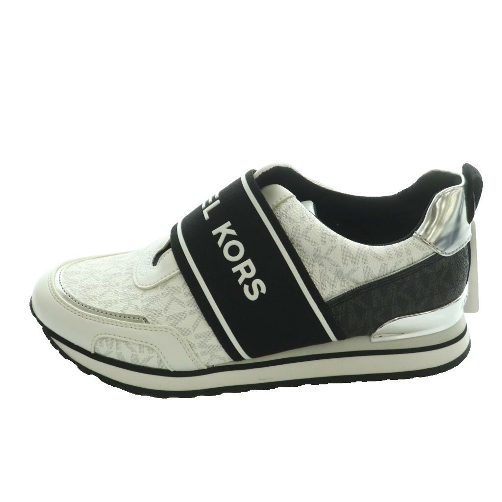 マイケルコース MICHAEL KORS テディ トレーナー TEDDI TRAINER スニーカー 白 ホワイト 黒 ブラック /SS ■OS ■GY18 レディース  260424
