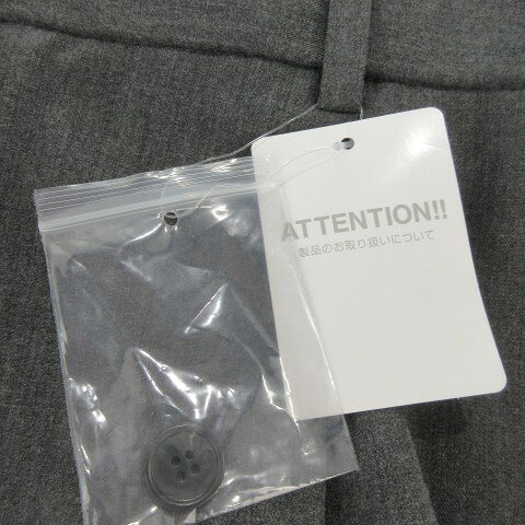 【中古】未使用品 グローバルワーク GLOBAL WORK ウツクシルエット パンツ スラックス XS ダークグレー 無地 プリーツ フルレングス /AH40 ■GY99 レディース 【ベクトル 古着】 260507 vectorpremium-19064291 ブランド古着ベクトルプレミアム店 サンプル画像3