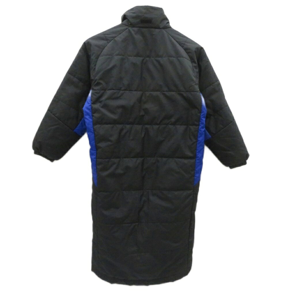 ブランド古着ベクトルプレミアム店の【中古】アンブロ UMBRO スポーツウエア ベンチコート ロング丈 140 黒 ブラック /HO56 ■GY99 キッズ 【ベクトル 古着】 260522｜アングル2