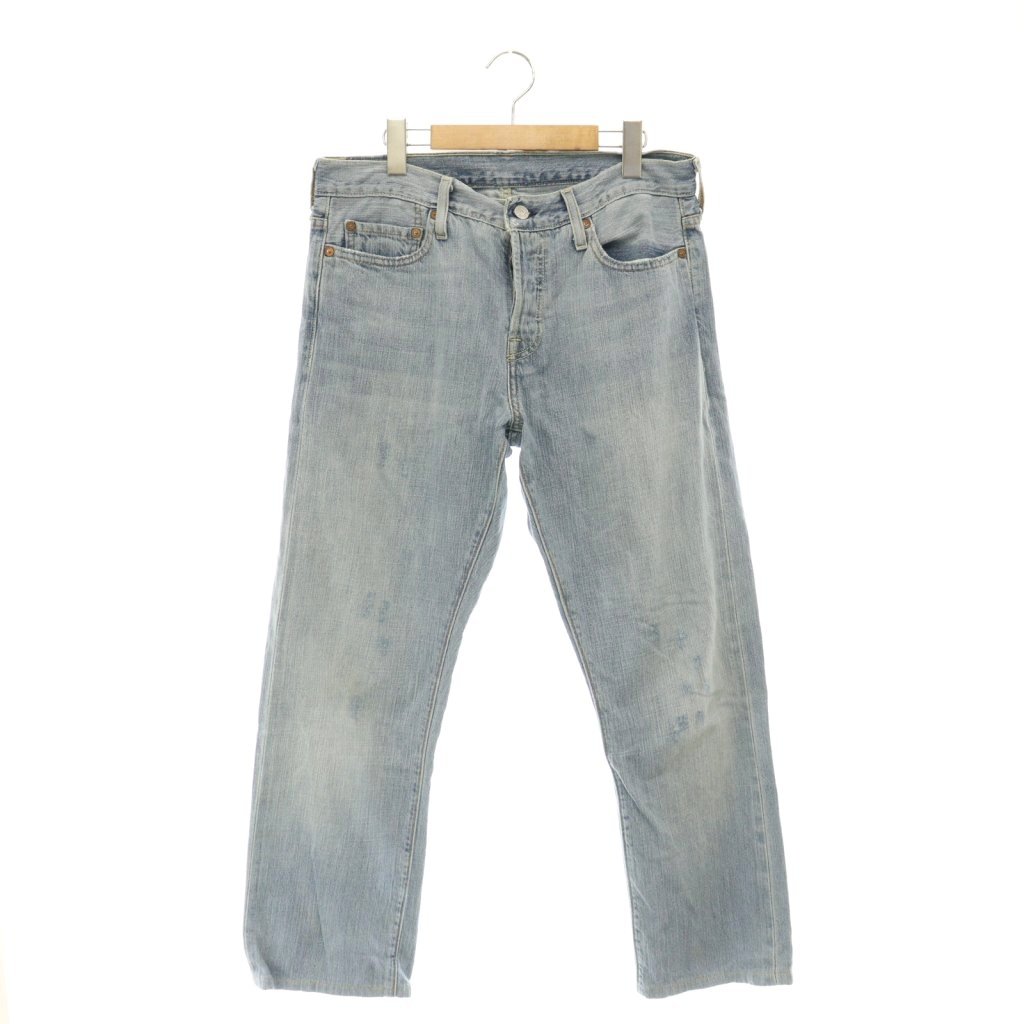 [Used] Levi's Denim Jeans Capital E Made in USA Tapered Button Fly Size 29 32 Light Blue /ES ■GY12 Men's [Vector Used Clothing] 260612
