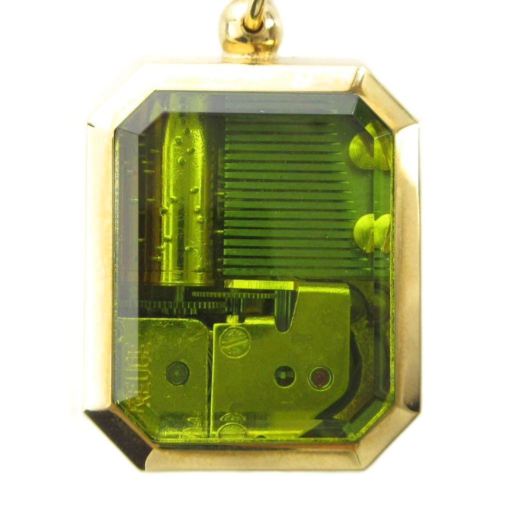 【中古】リュージュ REUGE MUSIC オルゴール ペンダント ネックレス アクセサリー ゴールドカラー 金色 ■GY18 /MQ その他 【ベクトル 古着】 260617