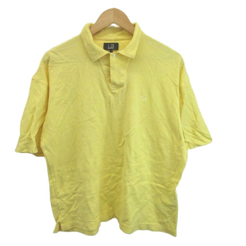 【中古】ダンヒル dunhill ポロシャツ L 黄 イエロー 無地 半袖 /NP ■GY99 メンズ 【ベクトル 古着】 260616ブランドダンヒル dunhill表記サイズL実寸サイズ肩幅：57cm　身幅：56cm　着丈：63cm　袖丈：22cm　　素材綿色黄 イエロー状態全体的に若干の使用感がございますが、その他に目立ったダメージはなく、問題なくご使用いただける商品です。 ※あくまでも中古品ですので掲載写真や記載内容をご確認いただき、ご理解の上ご購入ください。商品のお問い合わせの回答を休止しております。＊各商品ページの商品詳細等をご確認の上ご購入ください。【中古】ダンヒル dunhill ポロシャツ L 黄 イエロー 無地 半袖 /NP ■GY99 メンズ 【ベクトル 古着】 260616状態ランク　”AB”詳細については、下記および「状態ランクについて」ページをご覧ください。未使用・新品の商品ほぼ新品同様の商品使用感が少なく、かなり状態の良い商品使用感はあるが、傷や汚れの少ない商品使用感の他、傷や汚れが見られる商品かなり大きな傷みがある難あり商品※S〜CランクはUSED品となりますので、使用感をご理解の上でご入札下さい。状態ランクについてinformationブランドダンヒル dunhill表記サイズL実寸サイズ肩幅：57cm　身幅：56cm　着丈：63cm　袖丈：22cm　　素材綿色黄 イエロー状態全体的に若干の使用感がございますが、その他に目立ったダメージはなく、問題なくご使用いただける商品です。 ※あくまでも中古品ですので掲載写真や記載内容をご確認いただき、ご理解の上ご購入ください。商品のお問い合わせの回答を休止しております。＊各商品ページの商品詳細等をご確認の上ご購入ください。本商品は一点物です他サイトや店舗にて販売している商品です。多少のお時間差にて欠品になることもございます。予めご了承頂ますようお願い致します。ベクトル・サイズガイドはこちらこの商品と同じブランドの商品を見る