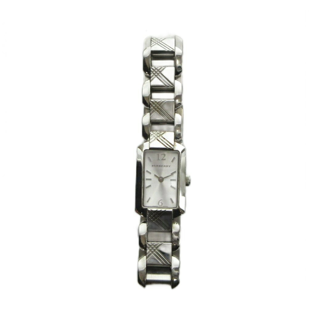 中古 バーバリー BURBERRY BU4211 腕時計 ウォッチ クォーツ ロゴ スクエア シルバー色 GY18 MQ レディ vectorpremium-19345879 ブランド古着ベクトルプレミアム店 サンプル画像2