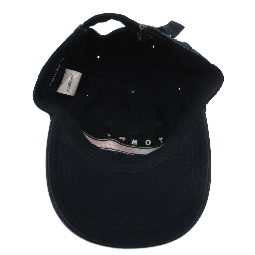 ブランド古着ベクトルプレミアム店の【中古】トミーヒルフィガー TOMMY HILFIGER ベースボールキャップ 帽子 ロゴ ネイビー /MG ■GY73 レディース 【ベクトル 古着】 260717｜アングル3