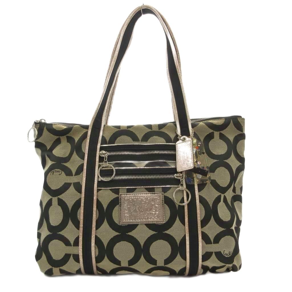 楽天市場】COACH コーチ オプアート（トートバッグ｜レディースバッグ