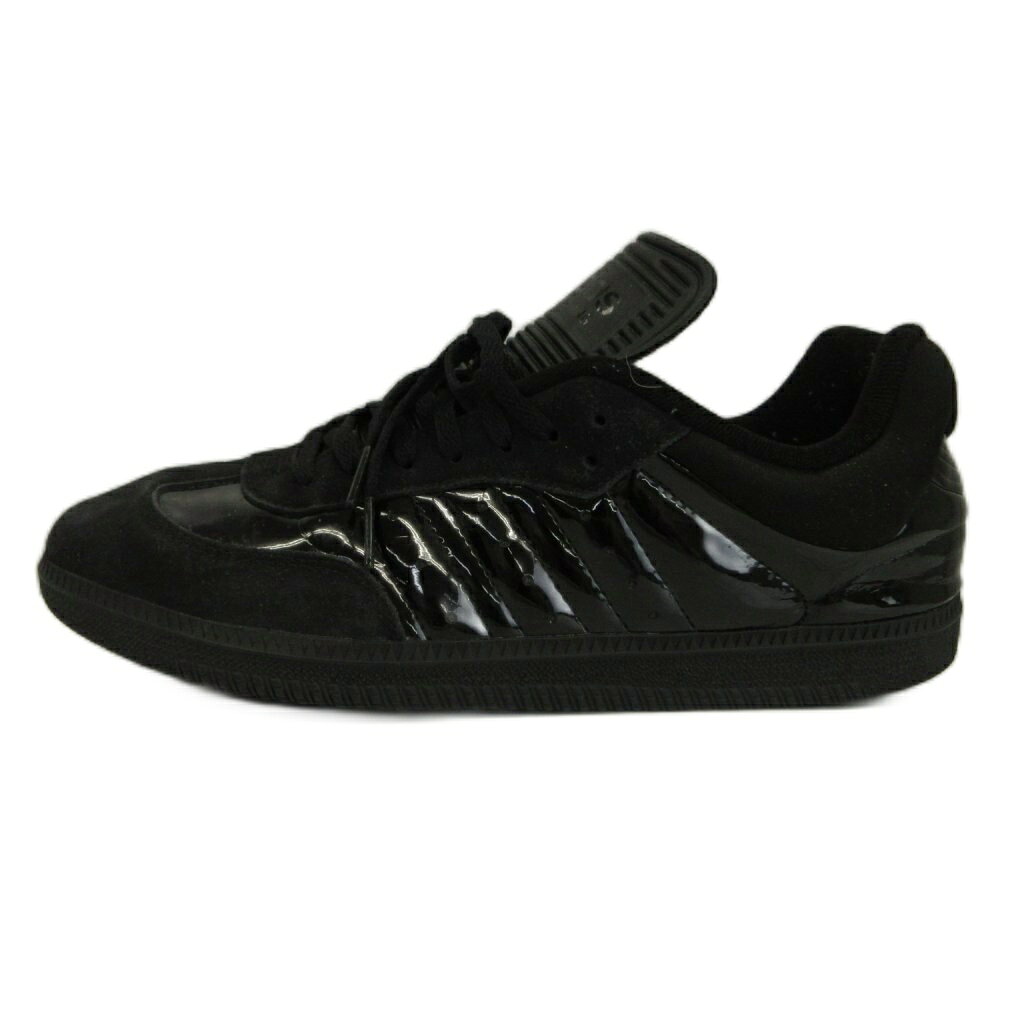 アディダスオリジナルス adidas originals サンバ コアブラック Samba Core Black × ディンユー チャン Dingyun Zhang スニーカー スエード エナメル ローカット US7.5 25.5cm 黒 ブラック IE3176 /XZ ■GY73 メンズ 260718