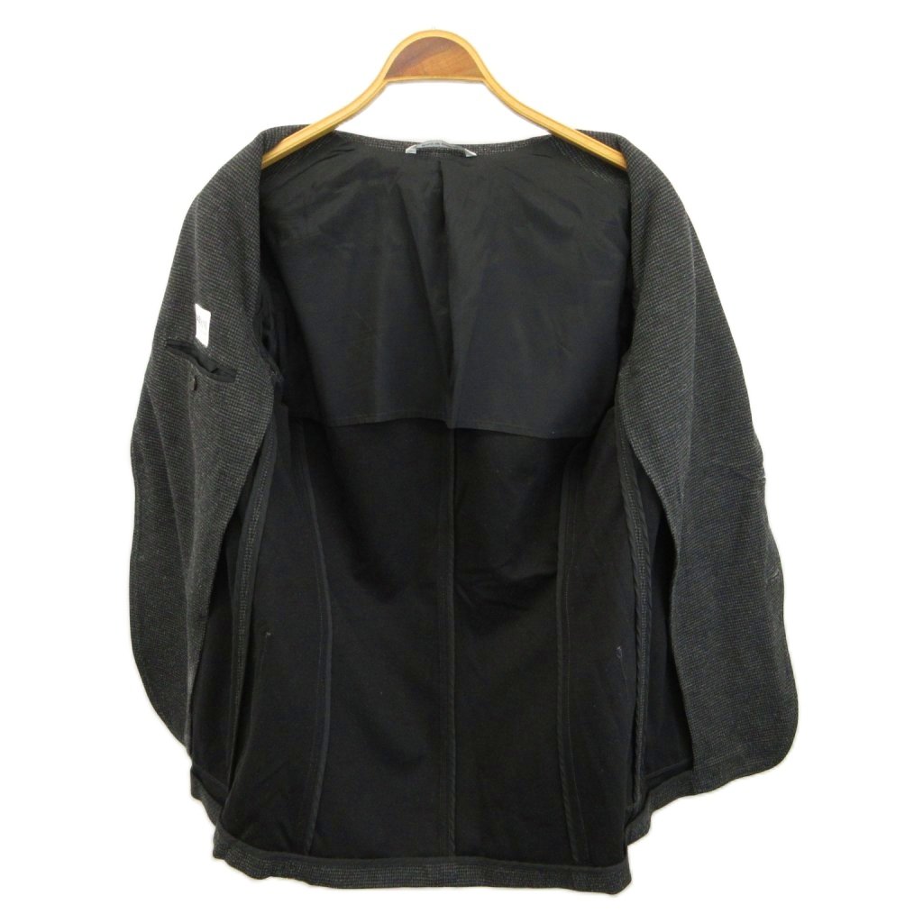 【中古】アルマーニ コレツィオーニ ARMANI COLLEZIONI テーラードジャケット ブレザー シングル 2B 背抜き ノーベント 48 L 黒 ブラック /XZ ■GY18 メンズ 【ベクトル 古着】 260725 vectorpremium-19301805 ブランド古着ベクトルプレミアム店 サンプル画像3