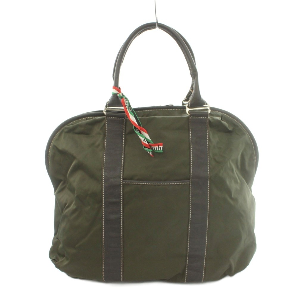 【中古】オロビアンコ OROBIANCO トートバッグ ボストンバッグ ナイロン カーキ 茶 ブラウン /MI ■GY11 メンズ 【ベクトル 古着】 260725ブランドオロビアンコ OROBIANCO表記サイズ表記なし実寸サイズ持ち手の長さ：42.5cm　ヨコ：46.5cm　タテ：41cm　マチ：14.5cm　ショルダーの長さ：-cm　　素材ナイロン色カーキ、茶 ブラウン状態全体に汚れがございます。 ※全体的に中古品としての使用感とダメージがありますが、通常使用には支障のない商品です。 掲載写真や記載内容をご確認いただき、ご理解の上ご購入ください。付属品チャーム備考品番なし商品のお問い合わせの回答を休止しております。＊各商品ページの商品詳細等をご確認の上ご購入ください。【中古】オロビアンコ OROBIANCO トートバッグ ボストンバッグ ナイロン カーキ 茶 ブラウン /MI ■GY11 メンズ 【ベクトル 古着】 260725状態ランク　”B”詳細については、下記および「状態ランクについて」ページをご覧ください。未使用・新品の商品ほぼ新品同様の商品使用感が少なく、かなり状態の良い商品使用感はあるが、傷や汚れの少ない商品使用感の他、傷や汚れが見られる商品かなり大きな傷みがある難あり商品※S〜CランクはUSED品となりますので、使用感をご理解の上でご入札下さい。状態ランクについてinformationブランドオロビアンコ OROBIANCO表記サイズ表記なし実寸サイズ持ち手の長さ：42.5cm　ヨコ：46.5cm　タテ：41cm　マチ：14.5cm　ショルダーの長さ：-cm　　素材ナイロン色カーキ、茶 ブラウン状態全体に汚れがございます。 ※全体的に中古品としての使用感とダメージがありますが、通常使用には支障のない商品です。 掲載写真や記載内容をご確認いただき、ご理解の上ご購入ください。付属品チャーム備考品番なし商品のお問い合わせの回答を休止しております。＊各商品ページの商品詳細等をご確認の上ご購入ください。本商品は一点物です他サイトや店舗にて販売している商品です。多少のお時間差にて欠品になることもございます。予めご了承頂ますようお願い致します。ベクトル・サイズガイドはこちらこの商品と同じブランドの商品を見る