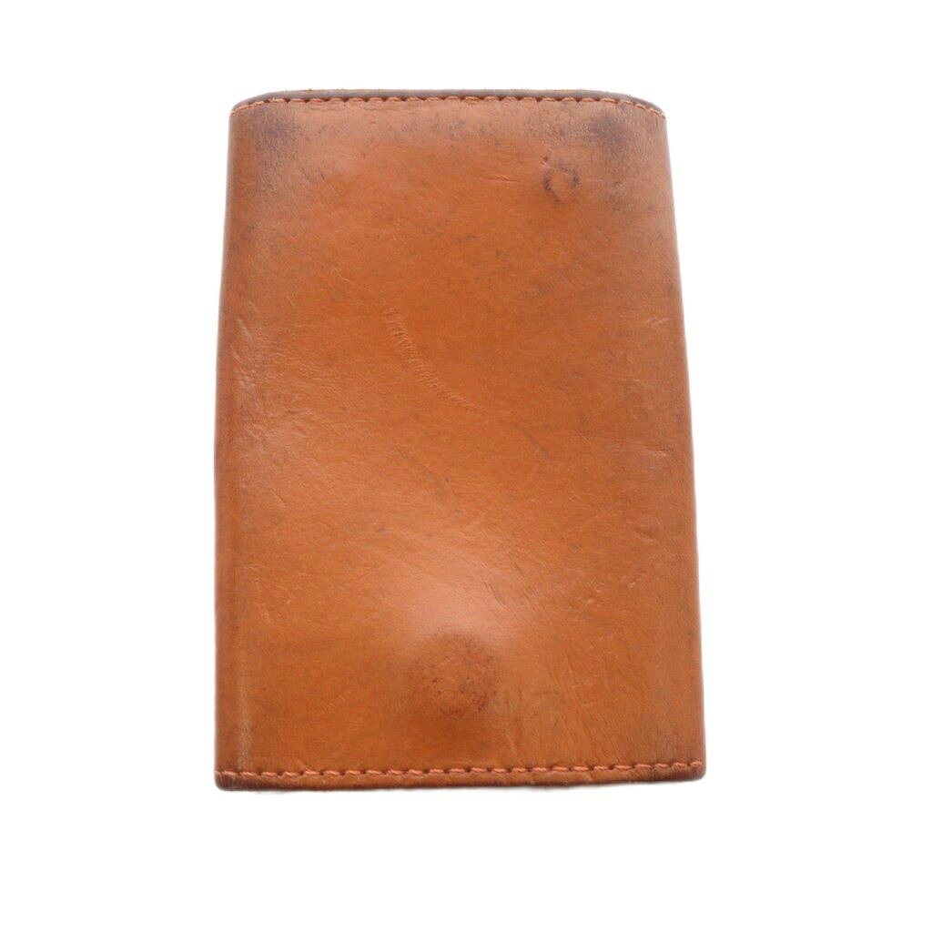 【中古】イルビゾンテ IL BISONTE キーケース レザー ロゴ オレンジ /SR ■GY11 メ...