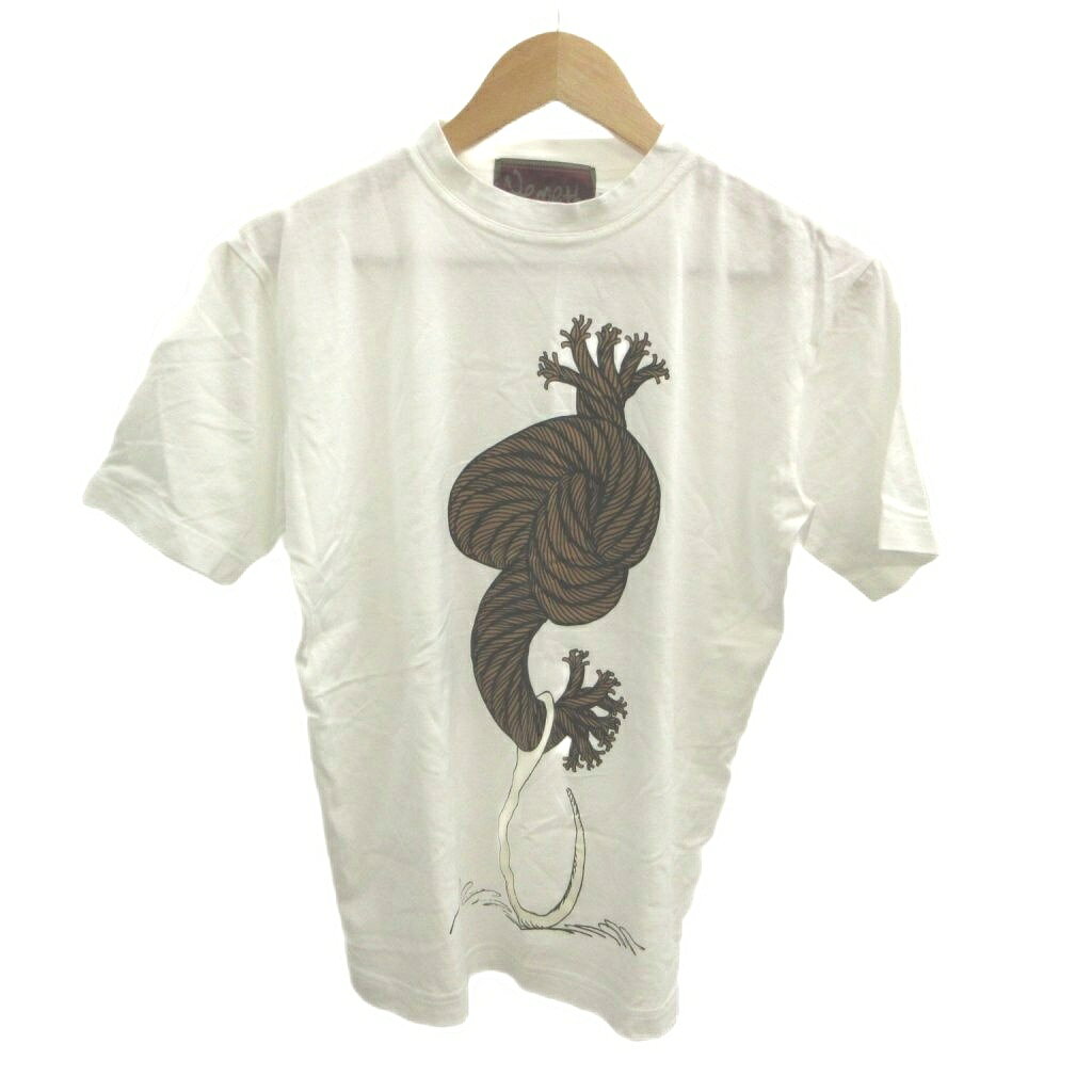 【中古】ネメス Nemeth Tシャツ カットソー S 白 ホワイト プリント クルーネック 半袖 トップス /YU ■GY19 メンズ 【ベクトル 古着】 260817ブランドネメス Nemeth表記サイズS実寸サイズ肩幅：45cm　身幅：50cm　着丈：60cm　袖丈：21cm　　素材綿色白 ホワイト状態使用感が少なく、かなり状態の良い商品です。 ※あくまでも中古品ですので掲載写真や記載内容をご確認いただき、ご理解の上ご購入ください。付属品付属品なし備考品番:1781 （有）SECTOR商品のお問い合わせの回答を休止しております。＊各商品ページの商品詳細等をご確認の上ご購入ください。【中古】ネメス Nemeth Tシャツ カットソー S 白 ホワイト プリント クルーネック 半袖 トップス /YU ■GY19 メンズ 【ベクトル 古着】 260817状態ランク　”A”詳細については、下記および「状態ランクについて」ページをご覧ください。未使用・新品の商品ほぼ新品同様の商品使用感が少なく、かなり状態の良い商品使用感はあるが、傷や汚れの少ない商品使用感の他、傷や汚れが見られる商品かなり大きな傷みがある難あり商品※S〜CランクはUSED品となりますので、使用感をご理解の上でご入札下さい。状態ランクについてinformationブランドネメス Nemeth表記サイズS実寸サイズ肩幅：45cm　身幅：50cm　着丈：60cm　袖丈：21cm　　素材綿色白 ホワイト状態使用感が少なく、かなり状態の良い商品です。 ※あくまでも中古品ですので掲載写真や記載内容をご確認いただき、ご理解の上ご購入ください。付属品付属品なし備考品番:1781 （有）SECTOR商品のお問い合わせの回答を休止しております。＊各商品ページの商品詳細等をご確認の上ご購入ください。本商品は一点物です他サイトや店舗にて販売している商品です。多少のお時間差にて欠品になることもございます。予めご了承頂ますようお願い致します。ベクトル・サイズガイドはこちらこの商品と同じブランドの商品を見る