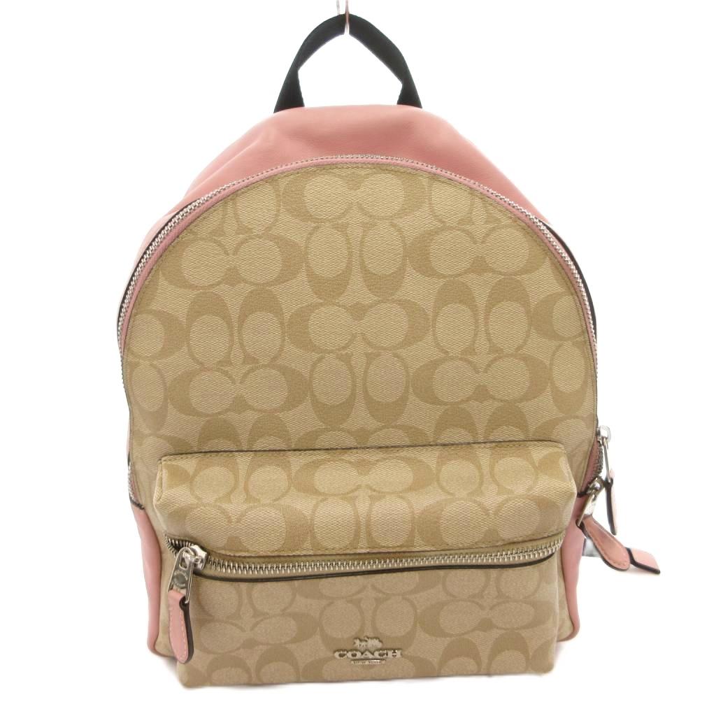 【コーチ　COACH】 リュック　ピンク　バックパック 165-502609120043_1.jpg