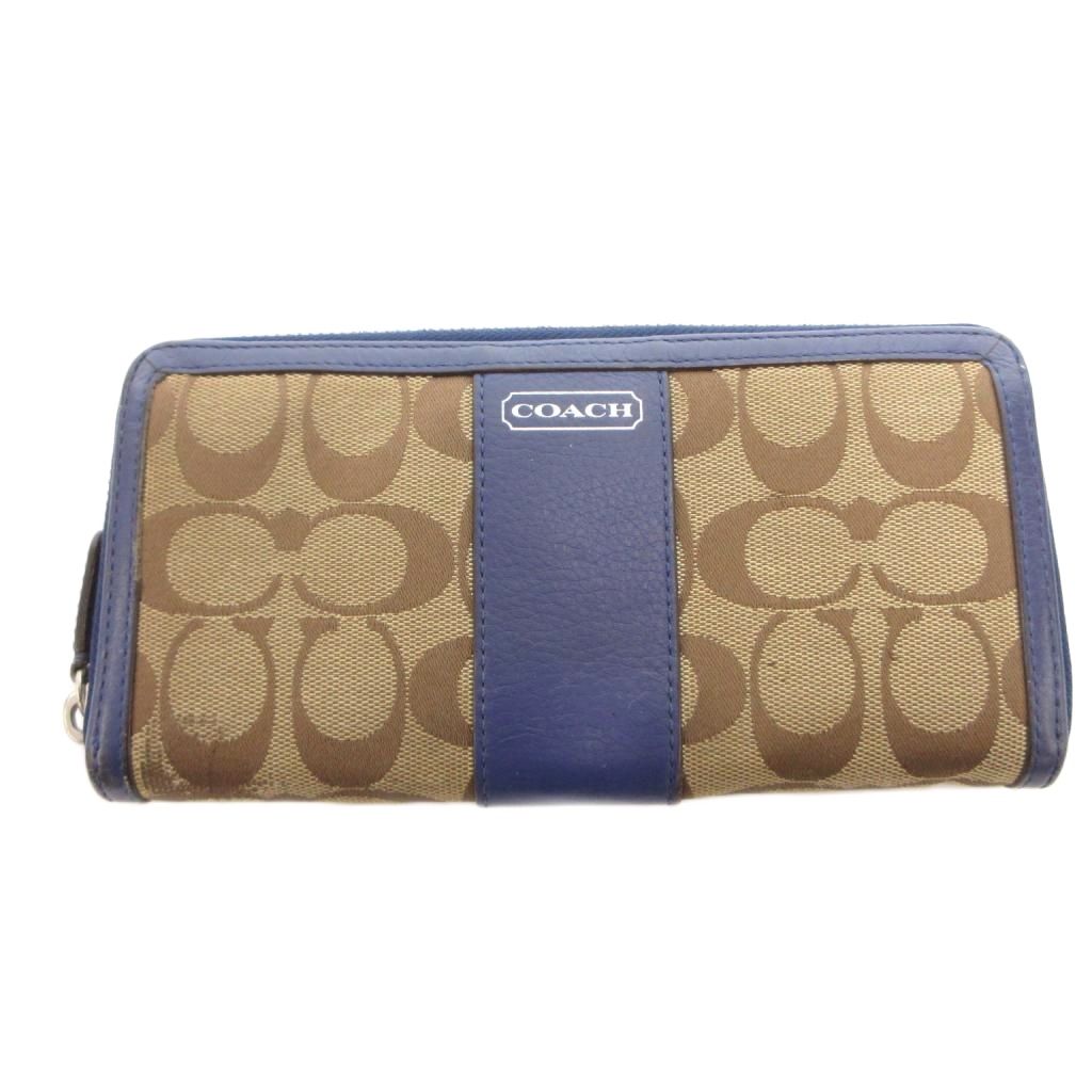 【中古】コーチ COACH 長財布 ウォレット 小銭入れあり シグネチャー柄 キャンバス レザー ロゴ ベージュ /FF レディース 【ベクトル 古着】 260930ブランドコーチ COACH実寸サイズヨコ：20cm　タテ：10cm　マチ：2cm　　素材キャンバス レザー色ベージュ状態・内側シミ、擦れ ・角擦れ ※全体的に中古品としての使用感とダメージがありますが、通常使用には支障のない商品です。 掲載写真や記載内容をご確認いただき、ご理解の上ご購入ください。備考こちらのお品物は店舗で保管しておらず、店頭販売出来かねます。（※お取り寄せも出来かねます）商品のお問い合わせの回答を休止しております。＊各商品ページの商品詳細等をご確認の上ご購入ください。【中古】コーチ COACH 長財布 ウォレット 小銭入れあり シグネチャー柄 キャンバス レザー ロゴ ベージュ /FF レディース 【ベクトル 古着】 260930状態ランク　”B”詳細については、下記および「状態ランクについて」ページをご覧ください。未使用・新品の商品ほぼ新品同様の商品使用感が少なく、かなり状態の良い商品使用感はあるが、傷や汚れの少ない商品使用感の他、傷や汚れが見られる商品かなり大きな傷みがある難あり商品※S〜CランクはUSED品となりますので、使用感をご理解の上でご入札下さい。状態ランクについてinformationブランドコーチ COACH実寸サイズヨコ：20cm　タテ：10cm　マチ：2cm　　素材キャンバス レザー色ベージュ状態・内側シミ、擦れ ・角擦れ ※全体的に中古品としての使用感とダメージがありますが、通常使用には支障のない商品です。 掲載写真や記載内容をご確認いただき、ご理解の上ご購入ください。備考こちらのお品物は店舗で保管しておらず、店頭販売出来かねます。（※お取り寄せも出来かねます）商品のお問い合わせの回答を休止しております。＊各商品ページの商品詳細等をご確認の上ご購入ください。本商品は一点物です他サイトや店舗にて販売している商品です。多少のお時間差にて欠品になることもございます。予めご了承頂ますようお願い致します。ベクトル・サイズガイドはこちらこの商品と同じブランドの商品を見る