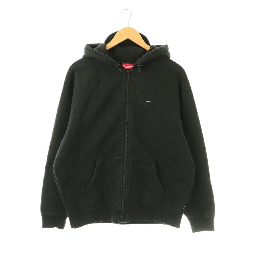 シュプリーム SUPREME Brim Small Box Zip Up Hooded スモールボックスロゴ ジップアップ パーカー フーディー スウェット M 黒 /SY ■GY18 メンズ  260520