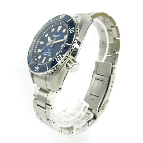 【中古】セイコー SEIKO PROSPEX DIVER SCUBA プロスペックス ダイバースキューバ 腕時計 自動巻き SBDC175 6R35-02C0 ネイビー ☆AA★ メンズ 【ベクトル 古着】 250522