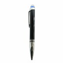 【中古】モンブラン MONT BLANC スターウォーカー ドゥエ ボールペン 筆記用具 文房具 黒インク ロゴ 筆記確認済み 黒 ブラック MB132511 /MQ その他 【ベクトル 古着】 250621