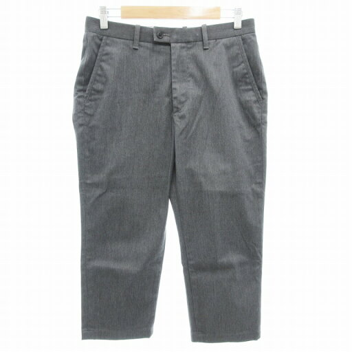 【中古】B&Y ユナイテッドアローズ BEAUTY&YOUTH ビューティー&ユース BY チノ クロップドパンツ ノータック S グレー 1219-104-1746 /GV メンズ 【ベクトル 古着】 250614 【中古】B&Y ユナイテッドアローズ BEAUTY&YOUTH ビューティー&ユース BY チノ クロップドパンツ ノータック S グレー 1219-104-1746 /GV メンズ 【ベクトル 古着】 250614