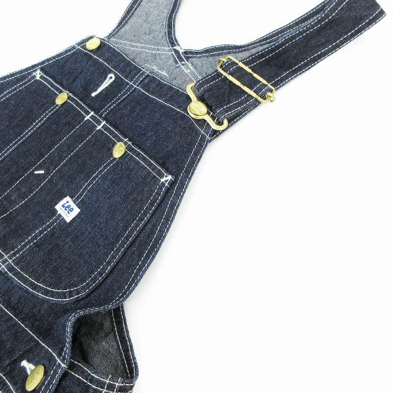 【中古】リー LEE オーバーオール デニム 28 インディゴブルー 91294 /UO メンズ 【ベクトル 古着】 250707