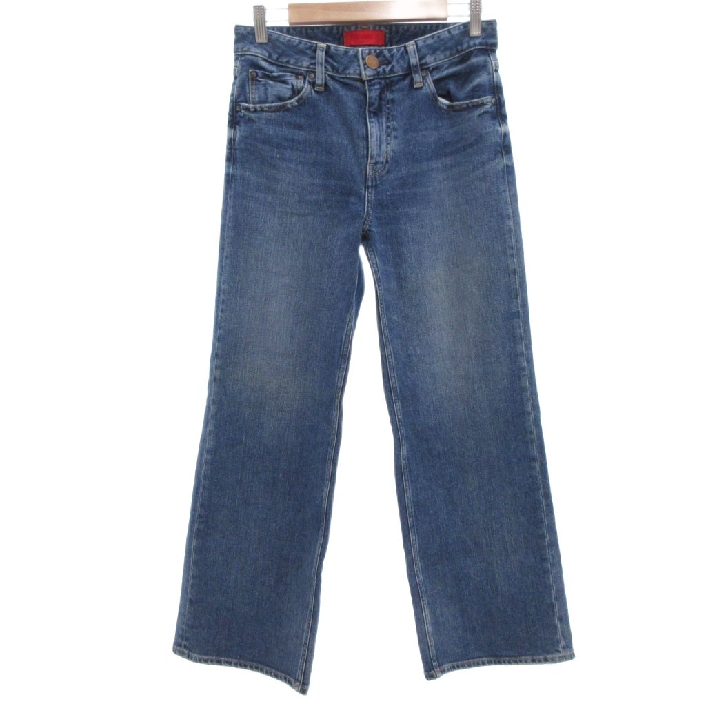 【中古】レッドカード RED CARD FREDDIE デニムパンツ ジーンズ ワイド 25 ブルー系 124483 /UO 【ベクトル 古着】 250821
