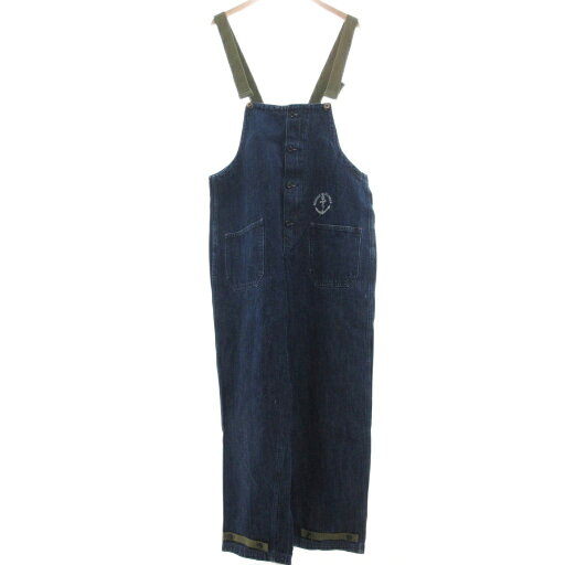 【中古】NORMEN デニム デッキオーバーオール XXL ブルー系 /UO メンズ 【ベクトル 古着】 250828 【中古】NORMEN デニム デッキオーバーオール XXL ブルー系 /UO メンズ 【ベクトル 古着】 250828