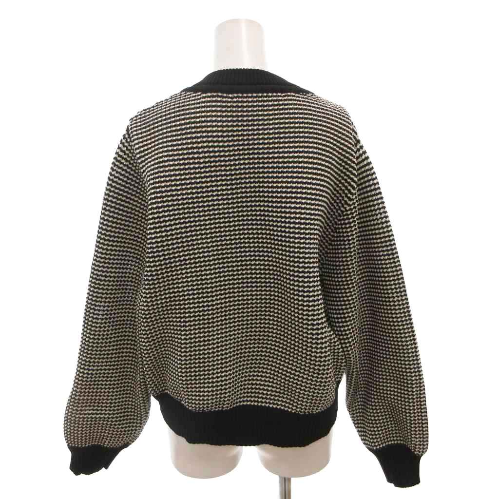 【中古】ナノユニバース nano universe 24AW 洗濯機洗い可 軽量ツイード調ニットカーディガン メタルボタン F 白 ホワイト 黒 ブラック /FF レディース 【ベクトル 古着】 260314 vectorpremium-18952204 ブランド古着ベクトルプレミアム店 サンプル画像2