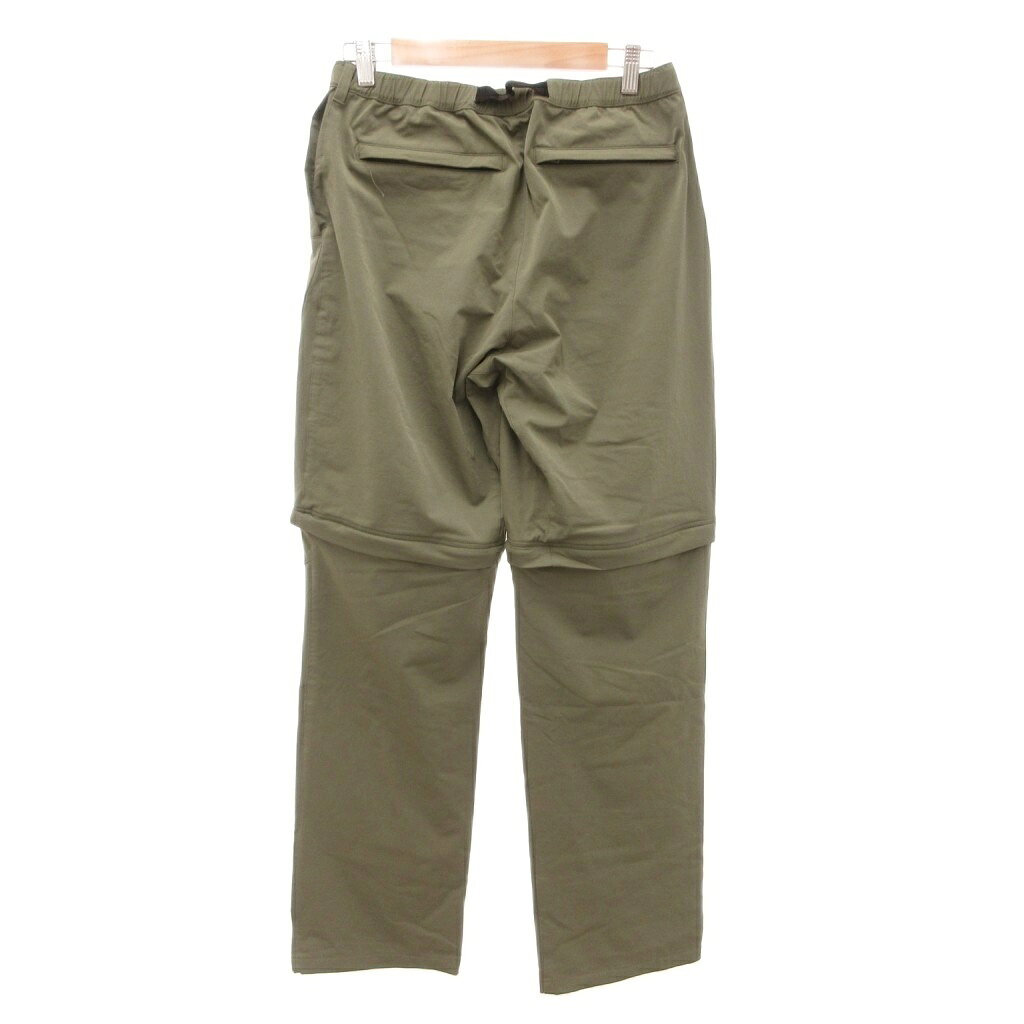 ブランド古着ベクトルプレミアム店の【中古】ミレー MILLET 2WAY クライミングパンツ ショーツ ロゴ M カーキ /JS メンズ 【ベクトル 古着】 260625｜アングル2