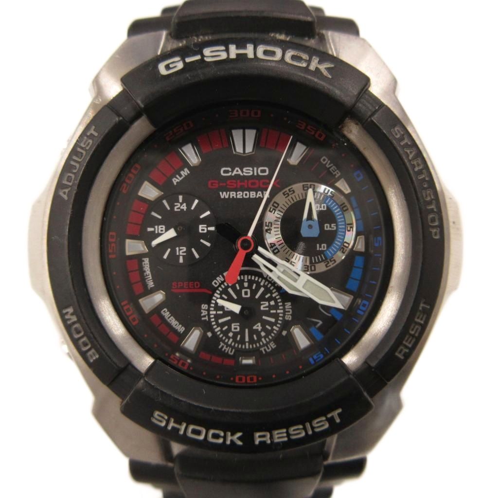 【中古】ジーショック G-SHOCK 腕時計 ウォッチ クロノグラフ クォーツ G-1010-1A ブラック /MG メンズ 【ベクトル 古着】 260811