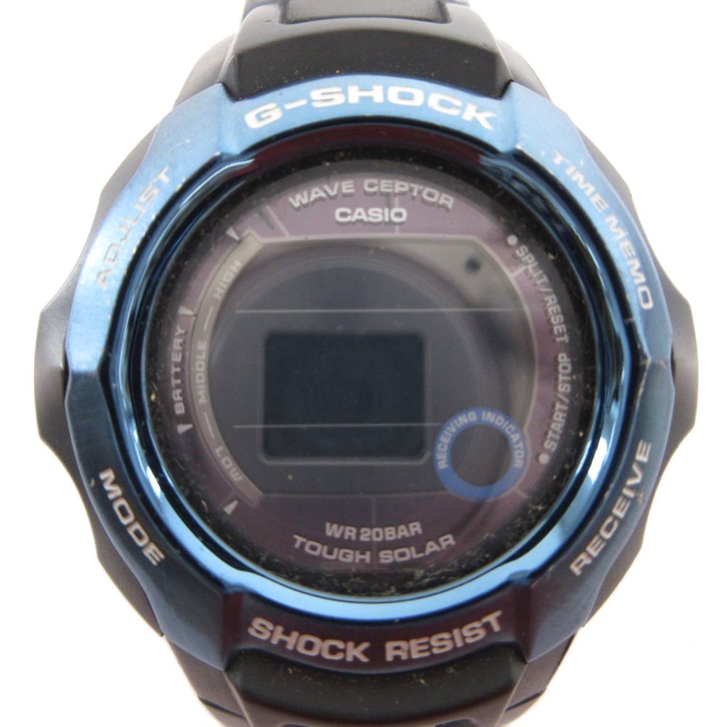 【中古】ジーショック G-SHOCK ブラックフォース BLACK FORCE 腕時計 ウォッチ デジタル タフソーラー GW-700BDJ-2JF 黒 ブラック 紺 ネイビー /GV メンズ 【ベクトル 古着】 260829