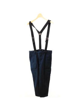 ロデオクラウンズ Rodeo Crowns パンツ カーゴ サスペンダー M 紺 /YM レディース 【中古】【ベクトル 古着】 180622 ブランド古着ベクトルプレミアム店