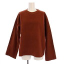【中古】オーラリー AURALEE 18AW スウェット トレーナー プルオーバー 長袖 クルーネック 1 赤 A8AP055M /BM レディース 【ベクトル...