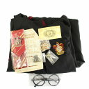 【中古】ユニバーサルスタジオジャパン Universal Studios Japan ハリーポッター グリフィンドール セット ローブ L 小物セット 黒 ブラック ボルドー /YT メンズ レディース 【ベクトル 古着】 250307