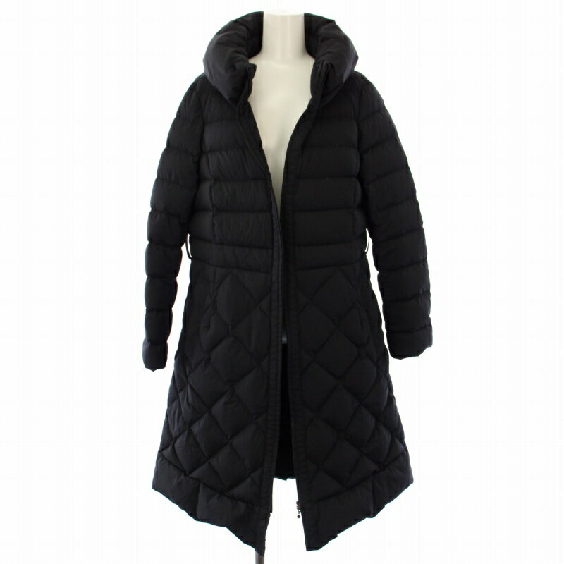 ⭐︎TO BE CHIC ハーフコート 黒 40 168-102506260006_1.jpg