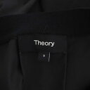 【中古】セオリー theory 23SS Dry Cotton 2 Mock NK Combo Tunic ノースリーブチュニックニット 切替 S 黒 ブラック /HK ■OS レディース 【ベクトル 古着】 230724