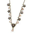 【中古】ミハエルネグリン Michal Negrin ネックレス ペンダント ビジュー フラワーモチーフ ゴールド色 /YO3 レディース 【ベクトル 古着】 231010