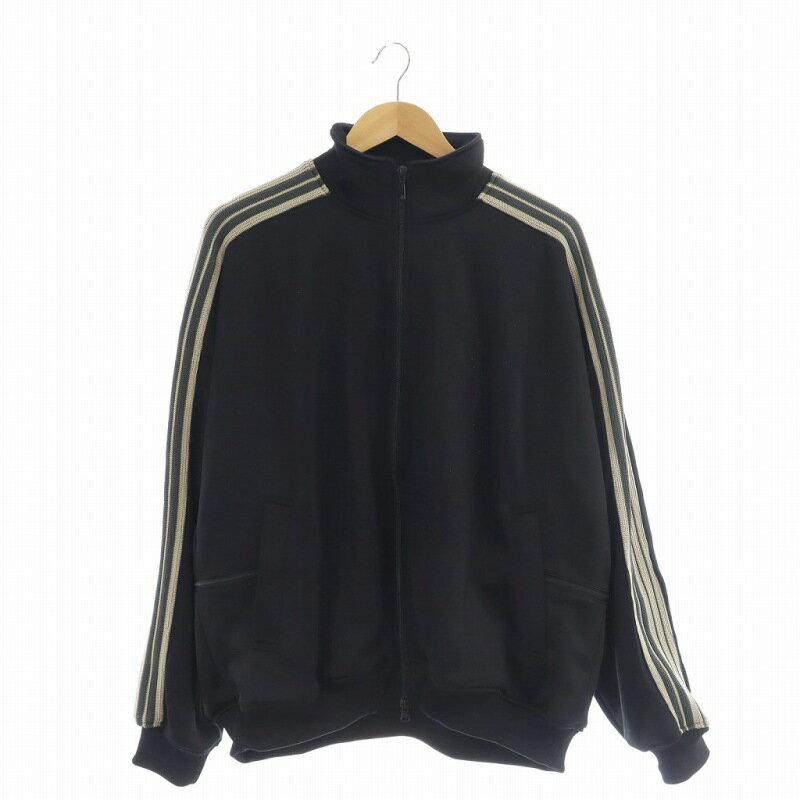 šۥͥ is-ness 23SS TRACK JACKET ȥå 㥱å 㡼 åץå 饤 M  ֥å /HS OS AD  ڥ٥ȥ  231205